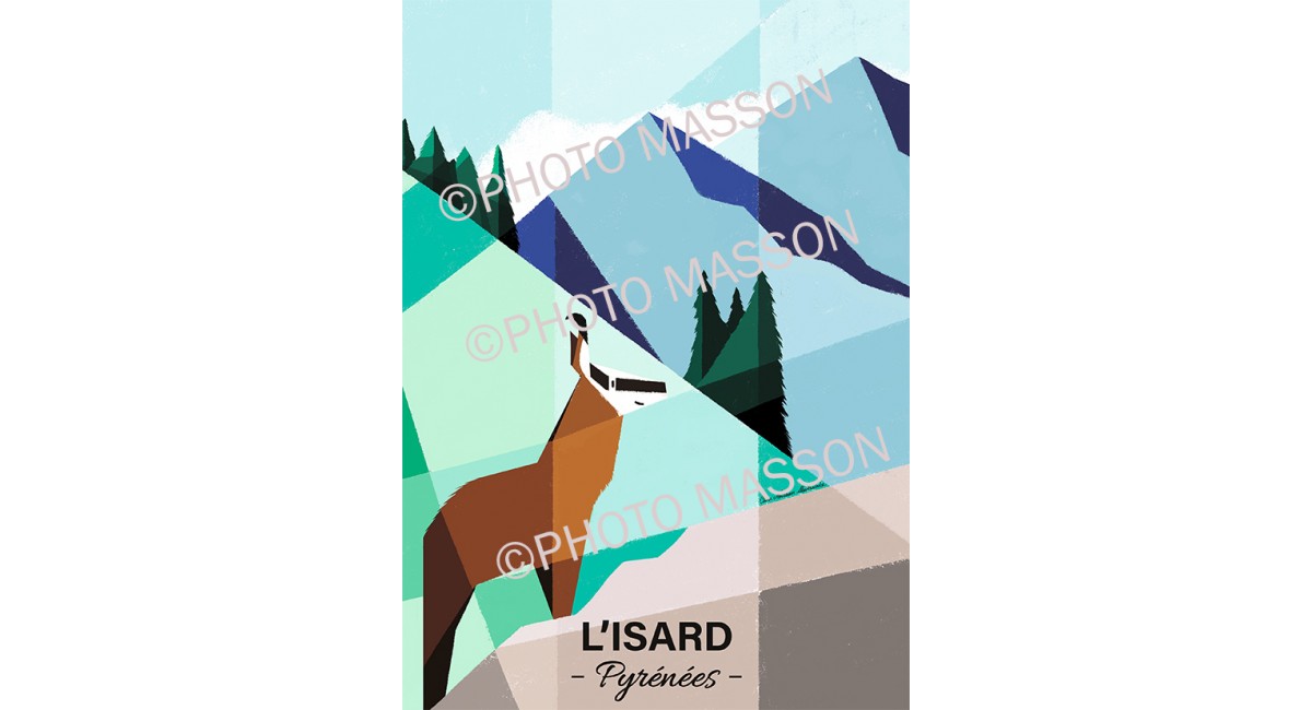 Affiche l'Isard